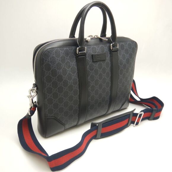 GUCCI Black Canvas Bag - Picture 2 of 10